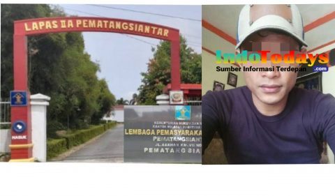 Aldi alias Fauzi diduga edarkan Narkoba dalam Lapas Kelas IIA Pemtangsiantar, Sumatera Utara. Foto: Redaksi.