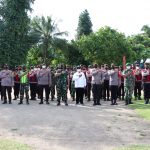 Pelaksanaan Gebyar Serbuan Vaksinasi di Kecamatan Bandar. Foto: Humas Polres Simalungun.