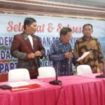Pembentukan Partogam (Parsadaan Toga Manullang) Boru/bere/ibabere tingkat Provinsi di Sumatera Utara. Foto: Dok. BTM