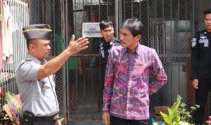 Kunjungan Kerja Inspektur Wilayah V Inspektorat Jenderal Kemenkumham. Foto: Istimewa.